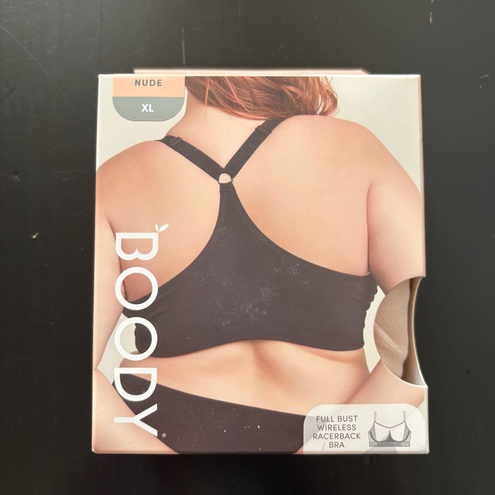 Boody Full Bust Racerback Bra Nude XL
